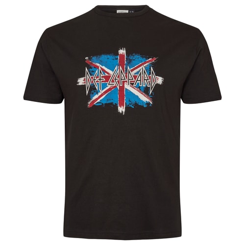 North 56°4 Offiziell lizenziertes Def Leppard T-Shirt Schwarz